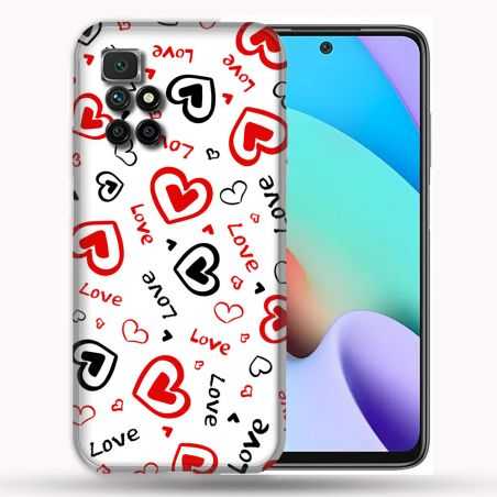 Coque Pour Xiaomi Redmi 10 Amour Love