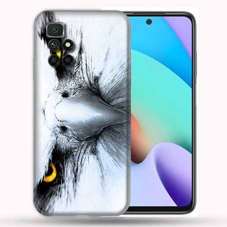 Coque Pour Xiaomi Redmi 10 Animal Aigle Royal Blanc