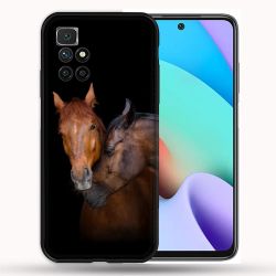 Coque Pour Xiaomi Redmi 10 Animal Cheval Marron
