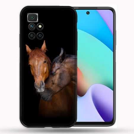 Coque Pour Xiaomi Redmi 10 Animal Cheval Marron