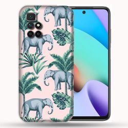 Coque Pour Xiaomi Redmi 10 Animal Elephant Pattern