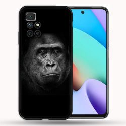 Coque Pour Xiaomi Redmi 10 Animal Gorille Noir