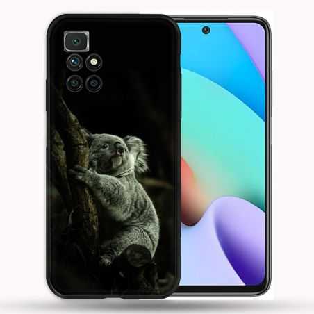 Coque Pour Xiaomi Redmi 10 Animal Koala Noir