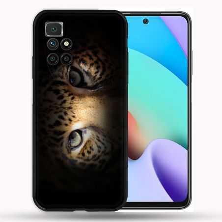 Coque Pour Xiaomi Redmi 10 Animal Leopard Yeux