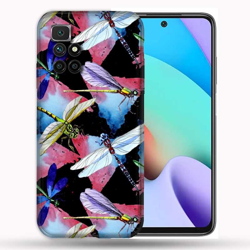 Coque Pour Xiaomi Redmi 10 Animal Libellule