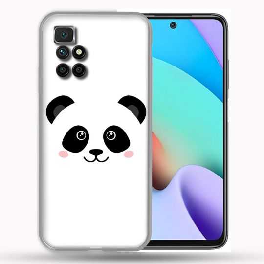 Coque Pour Xiaomi Redmi 10 Animal Panda Blanc