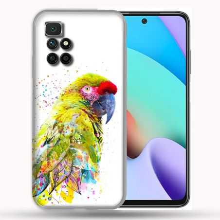 Coque Pour Xiaomi Redmi 10 Animal Perroquet Jaune