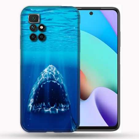 Coque Pour Xiaomi Redmi 10 Animal Requin Dent