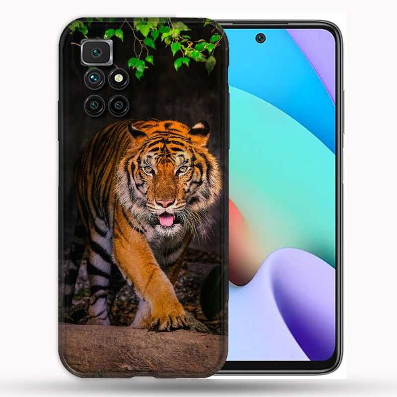 Coque Pour Xiaomi Redmi 10 Animal Tigre Jungle