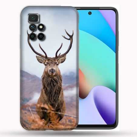 Coque Pour Xiaomi Redmi 10 Chasse Chevreuil Montagne