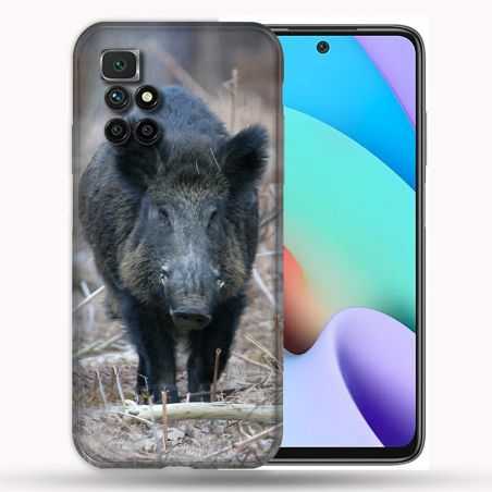 Coque Pour Xiaomi Redmi 10 Chasse Sanglier Pin