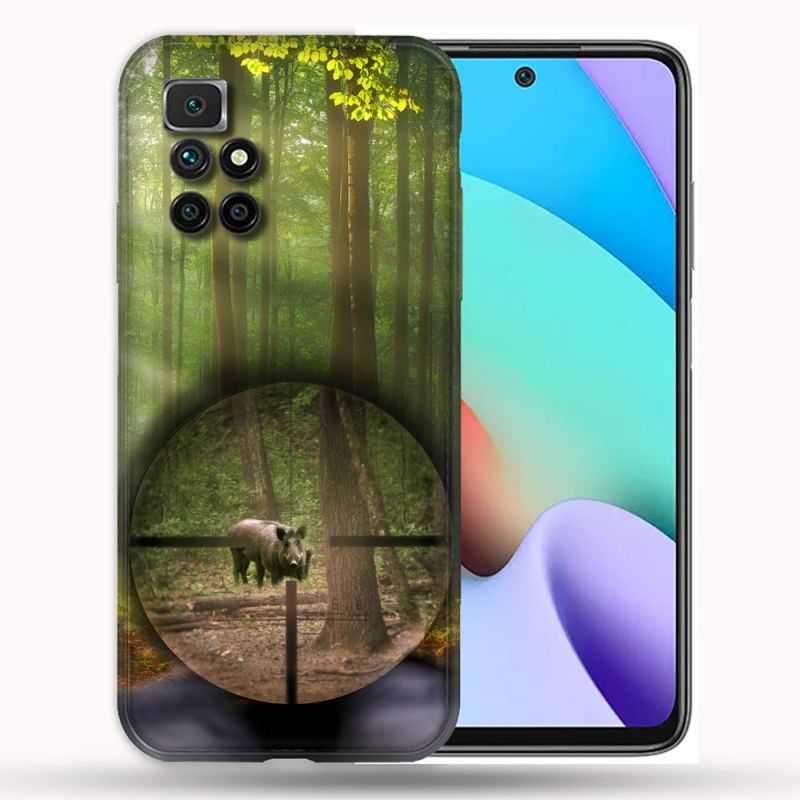 Coque Pour Xiaomi Redmi 10 Chasse Sanglier Viseur