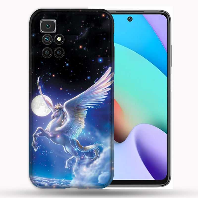 Coque Pour Xiaomi Redmi 10 Fantastique Licorne Céleste