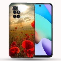 Coque Pour Xiaomi Redmi 10 Fleur Coquelicot