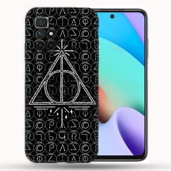 Coque Pour Xiaomi Redmi 10 Harry Potter Hollows Triangle Noir