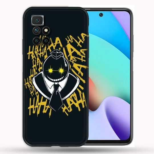 Coque Pour Xiaomi Redmi 10 Manga Assassination Classroom Kuro Noir