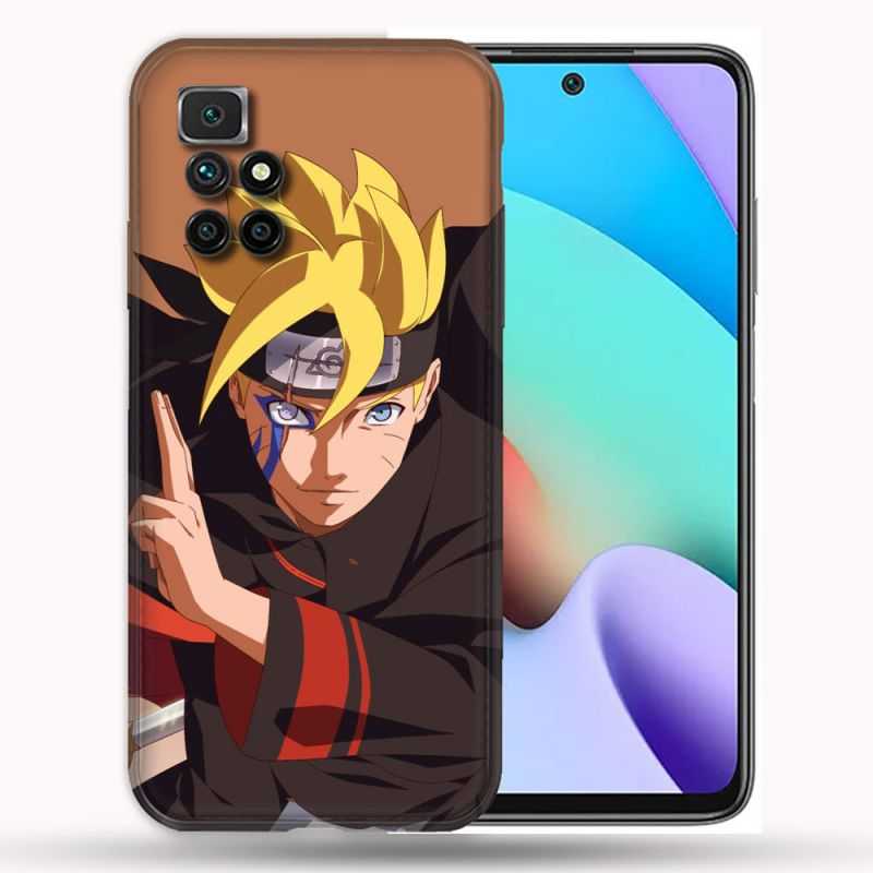 Coque Pour Xiaomi Redmi 10 Manga Boruto Signe