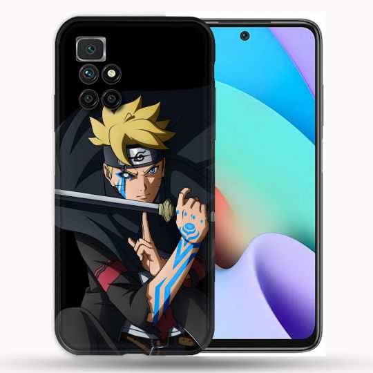 Coque Pour Xiaomi Redmi 10 Manga Boruto Tatouage
