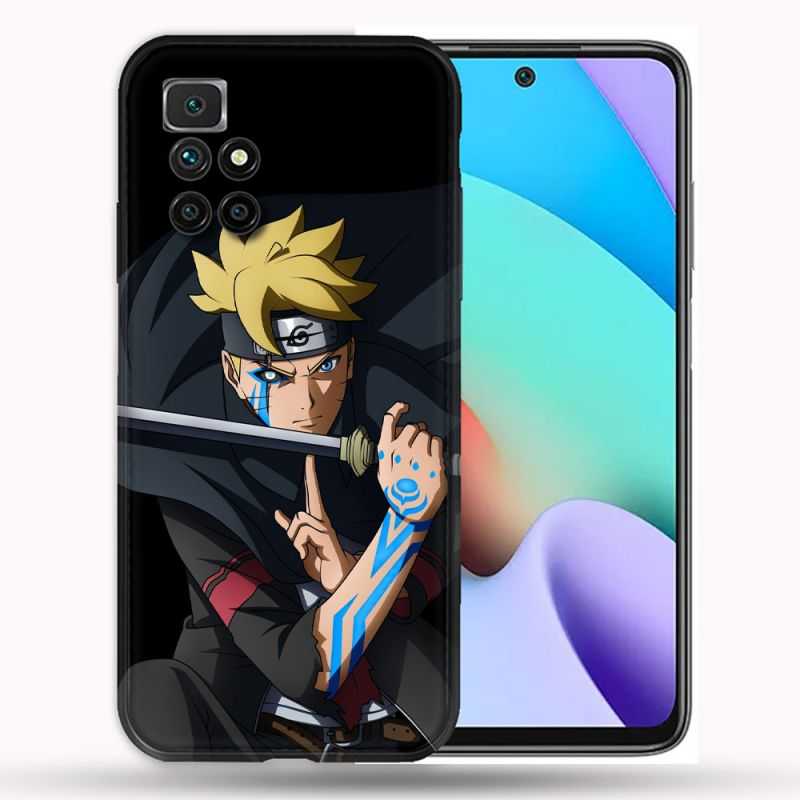 Coque Pour Xiaomi Redmi 10 Manga Boruto Tatouage