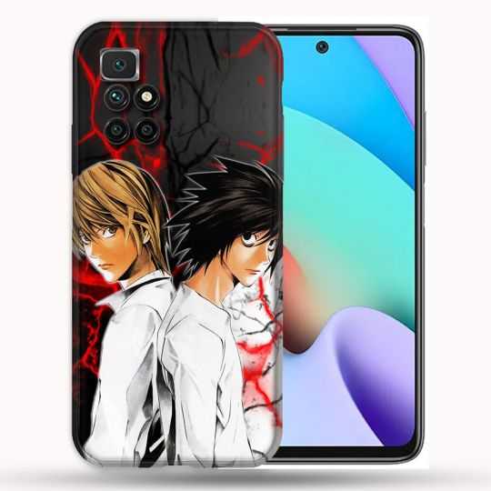 Coque Pour Xiaomi Redmi 10 Manga Death Note Duo
