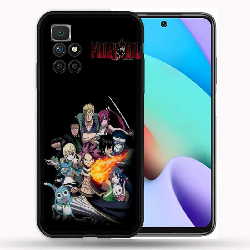 Coque Pour Xiaomi Redmi 10 Manga Fairy Tail Logo Team