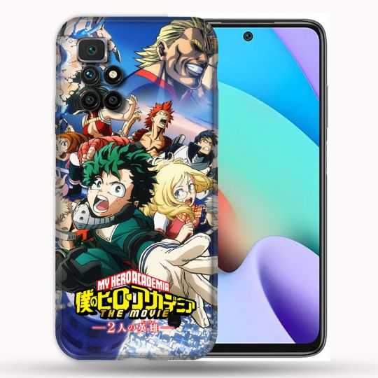 Coque Pour Xiaomi Redmi 10 Manga My Hero Academia Affiche