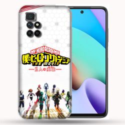 Coque Pour Xiaomi Redmi 10 Manga My Hero Academia Blanc