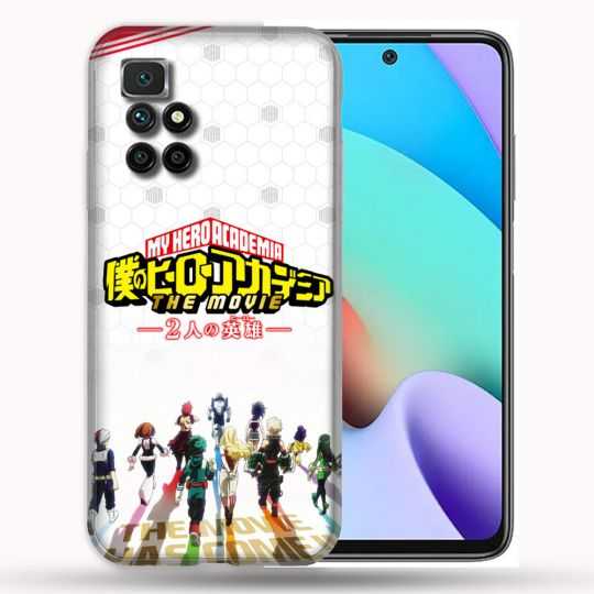 Coque Pour Xiaomi Redmi 10 Manga My Hero Academia Blanc