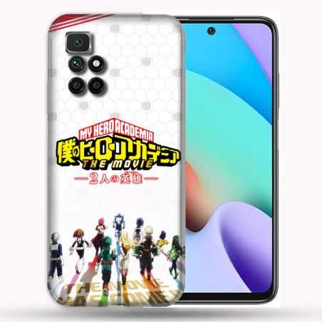 Coque Pour Xiaomi Redmi 10 Manga My Hero Academia Blanc