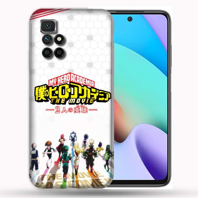 Coque Pour Xiaomi Redmi 10 Manga My Hero Academia Blanc