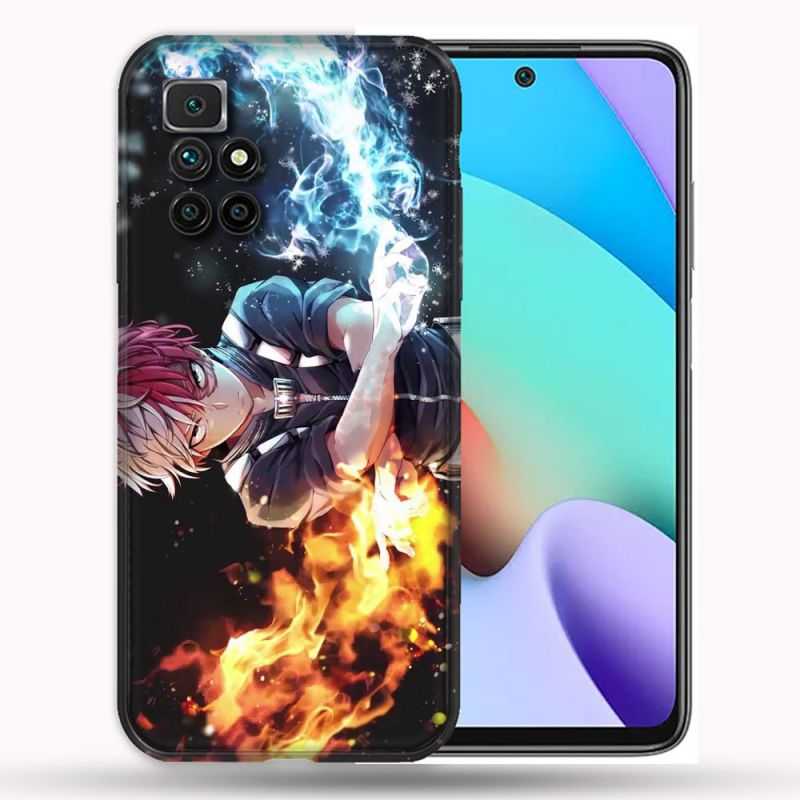 Coque Pour Xiaomi Redmi 10 Manga My Hero Academia Shoto