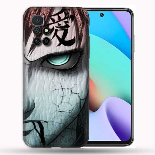 Coque Pour Xiaomi Redmi 10 Manga Naruto Gaara