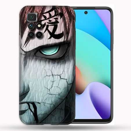 Coque Pour Xiaomi Redmi 10 Manga Naruto Gaara