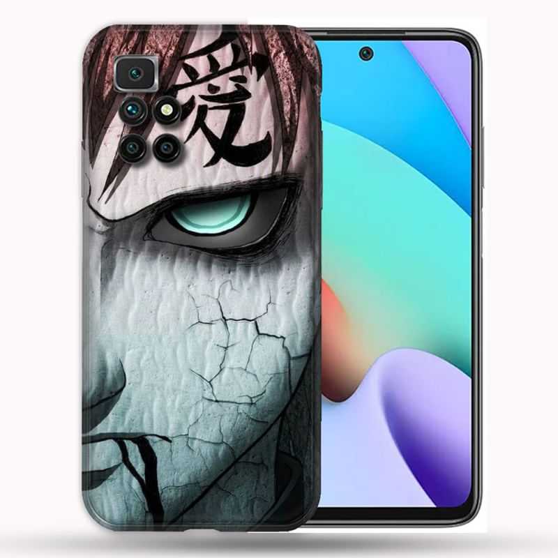 Coque Pour Xiaomi Redmi 10 Manga Naruto Gaara