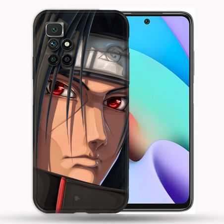 Coque Pour Xiaomi Redmi 10 Manga Naruto Itachi Visage