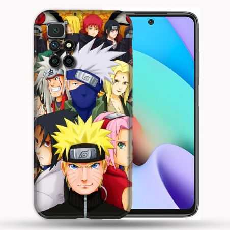 Coque Pour Xiaomi Redmi 10 Manga Naruto Team