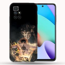 Coque Pour Xiaomi Redmi 10 Manga One Piece Ace Noir