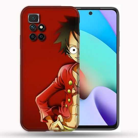 Coque Pour Xiaomi Redmi 10 Manga One Piece Luffy