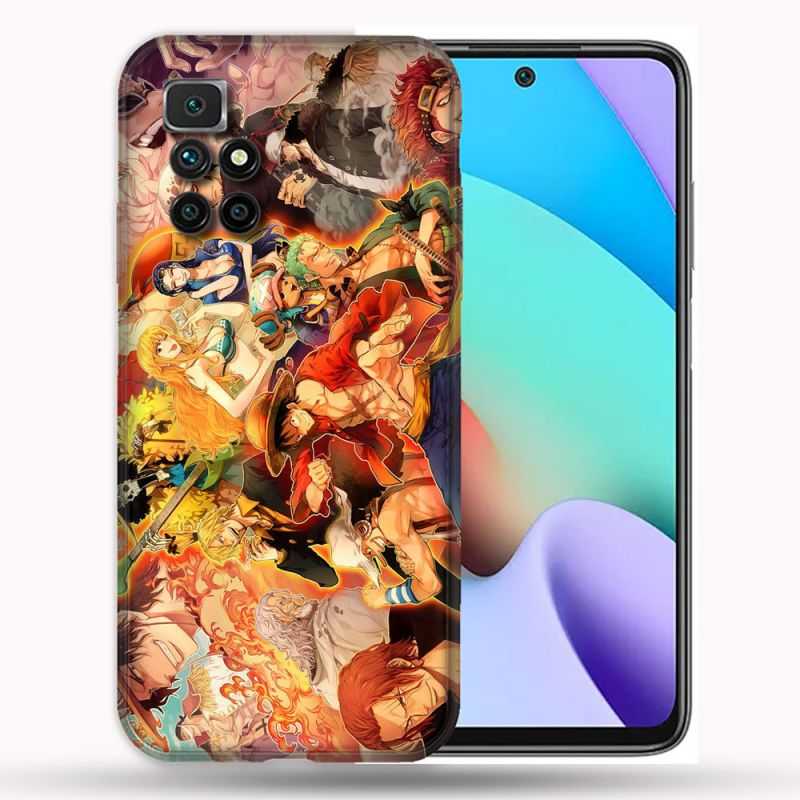 Coque Pour Xiaomi Redmi 10 Manga One Piece Nakama