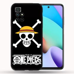 Coque Pour Xiaomi Redmi 10 Manga One Piece Tete de Mort