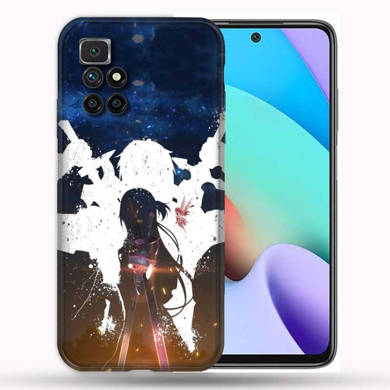 Coque Pour Xiaomi Redmi 10 Manga SAO sword Art Online Asuna