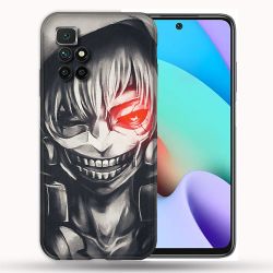 Coque Pour Xiaomi Redmi 10 Manga Tokyo Ghoul Kaneki Noir