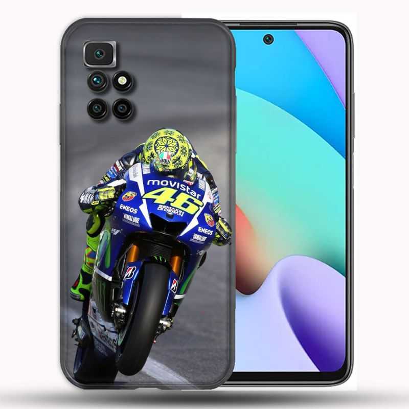 Coque Pour Xiaomi Redmi 10 Moto Course GP Wheeling 46