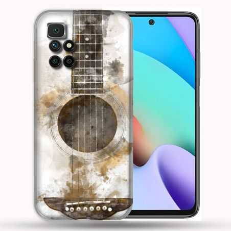 Coque Pour Xiaomi Redmi 10 Musique Guitare Tag