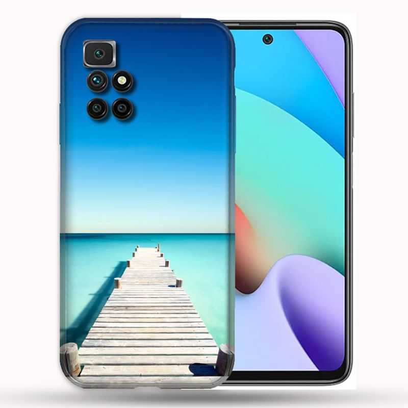 Coque Pour Xiaomi Redmi 10 Nature Pont Mer