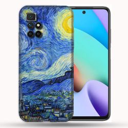Coque Pour Xiaomi Redmi 10 Peinture La nuit étoilée