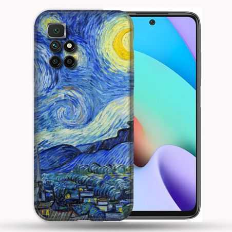 Coque Pour Xiaomi Redmi 10 Peinture La nuit étoilée