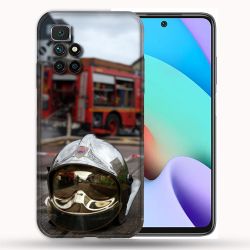 Coque Pour Xiaomi Redmi 10 Pompier Casque Camion
