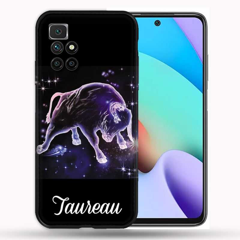 Coque Pour Xiaomi Redmi 10 Signe Zodiaque 2 Taureau