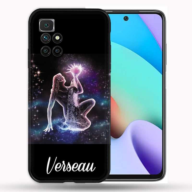 Coque Pour Xiaomi Redmi 10 Signe Zodiaque 2 Verseau